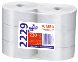 Toaletní papír Jumbo Premium 230 - 155 m, 2vr. - celulóza
