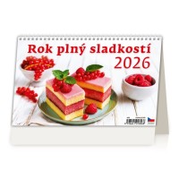 Stolní kalendář 2026 - Rok plný sladkostí - S05-26



