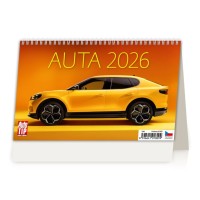 Stolní kalendář 2026 - Auta - S10-26


