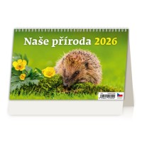 Stolní kalendář 2026 - Naše příroda - S22-26






