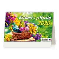 Stolní kalendář 2026 - Zdraví z přírody – 14denní - S30-26







