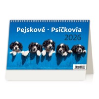 Stolní kalendář 2026 - Pejskové - S34-26






