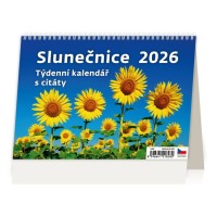 Stolní kalendář 2026 - Slunečnice - S40-26







