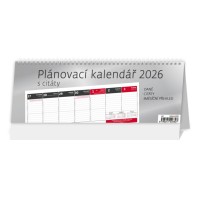 Stolní kalendář 2026 - Plánovací kalendář s citáty - S67-26



