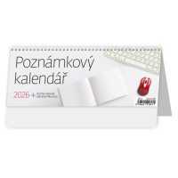 Stolní kalendář 2026 - Poznámkový kalendář - S65-26-A




