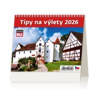 Stolní kalendář 2026 - MiniMax Tipy na výlety - SM04-26









