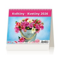Stolní kalendář 2026 - MiniMax Květiny - SM07-26







