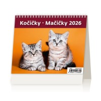 Stolní kalendář 2026 - MiniMax Kočičky - SM12-26









