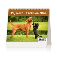 Stolní kalendář 2026 - MiniMax Pejskové - SM13-26









