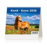 Stolní kalendář 2026 - MiniMax Koně - SM14-26










