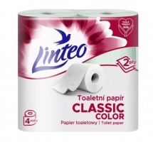 Toaletní papír Linteo Classic - zelený, 2vrstvý, 4 role - 206560