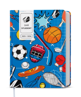 Týdenní diář Student - V8 - lamino - kapesní - Sport - BTS9-5-26











