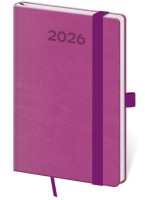 Týdenní diář kapesní - Print Pop - fialová - DPP436-12-26

