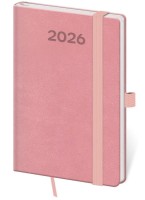 Týdenní diář kapesní - Print Pop - růžová - DPP436-06-26

