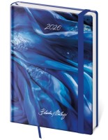 Týdenní diář A5 Vario s gumičkou - Matragi Blue - DV423-33-26





