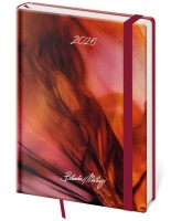 Týdenní diář A5 Vario s gumičkou - Matragi Red - DV423-32-26




