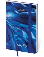 Týdenní diář kapesní Vario s gumičkou - Matragi Blue - DV436-33-26






