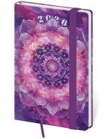 Týdenní diář kapesní Vario s gumičkou - Mandala - DV436-28-26














