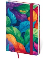 Týdenní diář kapesní Vario s gumičkou - Tropical - DV436-27-26













