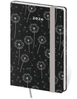 Týdenní diář kapesní Vario s gumičkou - Dandelion - DV436-26-26












