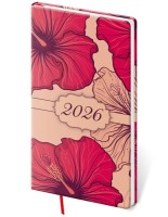 Týdenní diář kapesní Vario Lyra - Hibiscus - DV426-36-26



