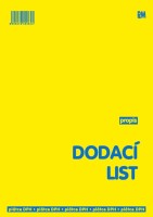 Dodací list plátce A4 propisovací - 64