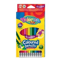 Pastelky Colorino - 12 ks s gumou - 92531