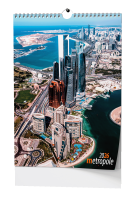 Nástěnný kalendář 2026 - Metropole - A3 - BNE4-26