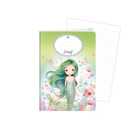 Školní sešit 644 - Mermaid - A6, linkovaný, 40 listů -1598-0412