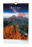 Nástěnný kalendář 2026 - Tatry - A3 - BNF9-26
