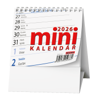 Stolní kalendář 2026 - MINI - BSA3-26