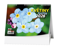 Stolní kalendář 2026 - Květiny - BSF7-26