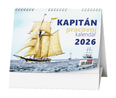 Stolní kalendář 2026 - Kapitán - BSB7-26