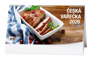 Stolní kalendář 2026 - Česká vařečka - BSD6-26