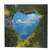 Nástěnný kalendář 2026 - Romantická místa - BNL6-26