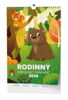 Nástěnný kalendář 2026 - Rodinný plánovací kalendář - A3 - BNC9-26