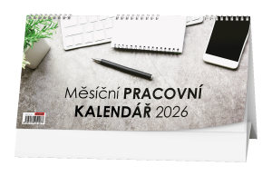 Stolní kalendář 2026 - Měsíční pracovní kalendář - BSE13-26