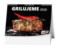 Stolní kalendář 2026 - Grilujeme - BSD12-26