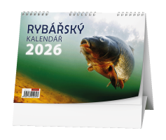Stolní kalendář 2026 - Rybářský kalendář - BSC6-26