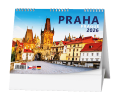 Stolní kalendář 2026 - Praha - BSH0-26