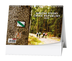 Stolní kalendář 2026 - Naučné stezky ČR - BSH10-26