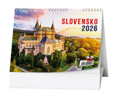 Stolní kalendář 2026 - Slovensko - BSI4-26