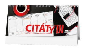 Stolní kalendář 2026 - Pracovní kalendář CITÁTY III - BSB3-26