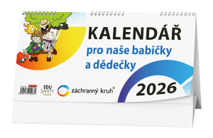 Stolní kalendář 2026 - Kalendář pro naše babičky a dědečky - BSE4-26