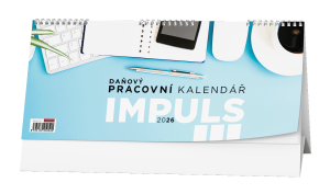 Stolní kalendář 2026 - Pracovní kalendář IMPULS III - BSM3-26