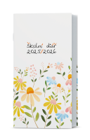 Školní diář Klára - lamino - Bílý - BMK9-1-26

















