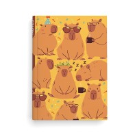Notes A5 - linkovaný - Kapybary - BU069-16