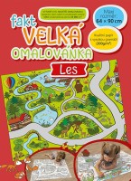 Fakt velká omalovánka - Les - BO907