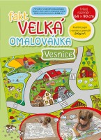 Fakt velká omalovánka - Vesnice - BO906