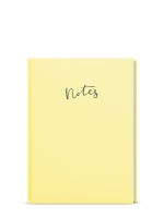Notes A6 - linkovaný - Lamino Pastel - žlutá - BPL2-21


